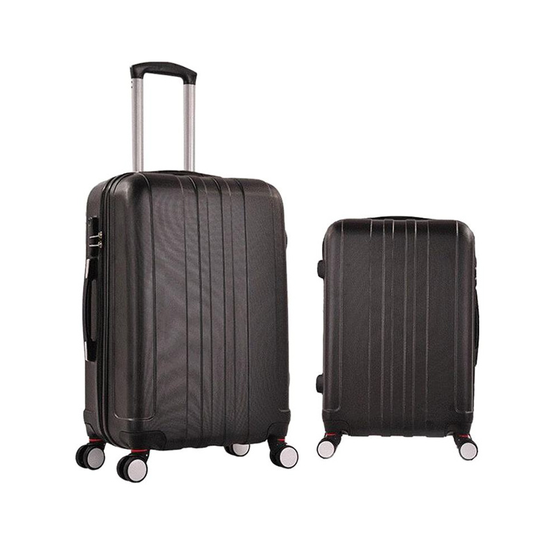 ABS202 vertical-rib spinner suitcase · BG-009