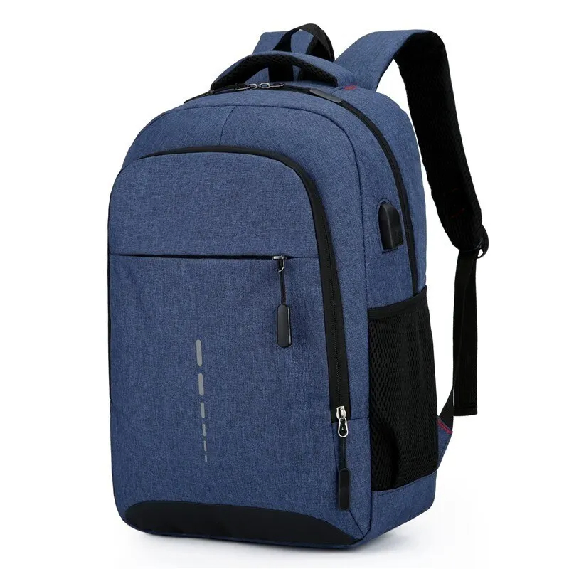 Navy rectangular laptop backpack · BG-MS-2105659875