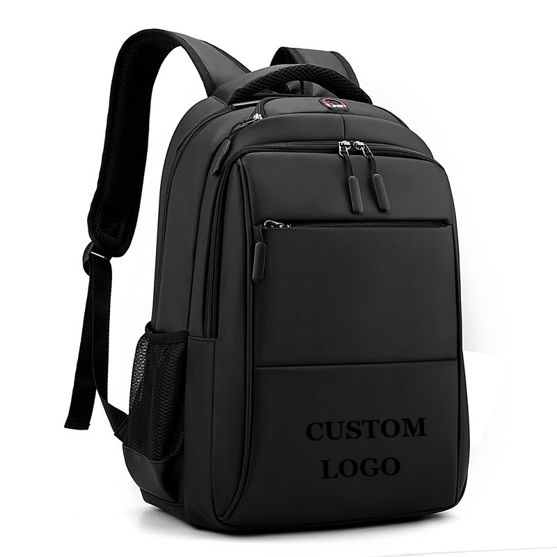 Black padded laptop travel backpack · BG-MS-2143535355