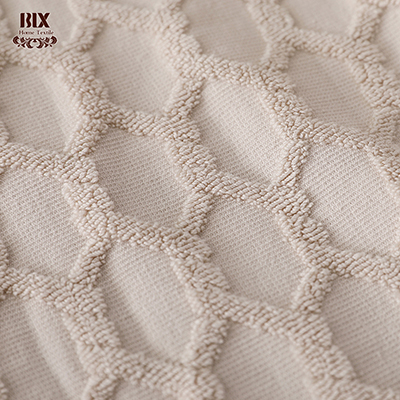 Yarn-dyed jacquard towel set · GY-002 — 3