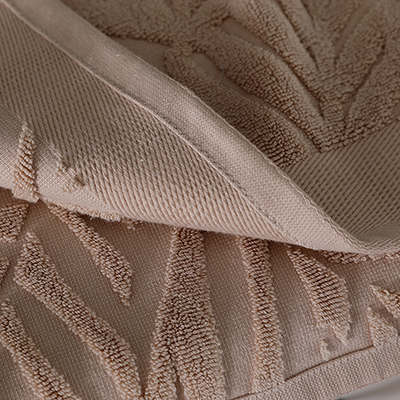 Large-leaf cotton jacquard towel · GY-004 — 3