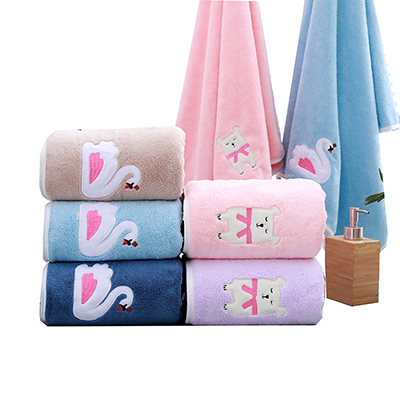 Animal-pattern kids towel set · GY-005 — 2
