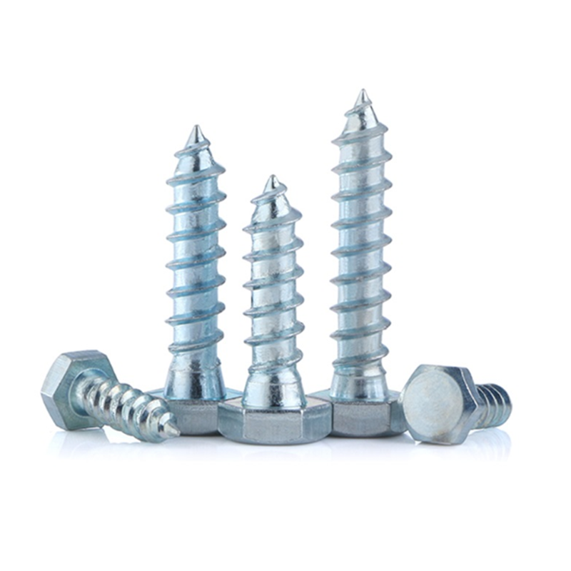 Hex-head pointed wood screw · YN-019