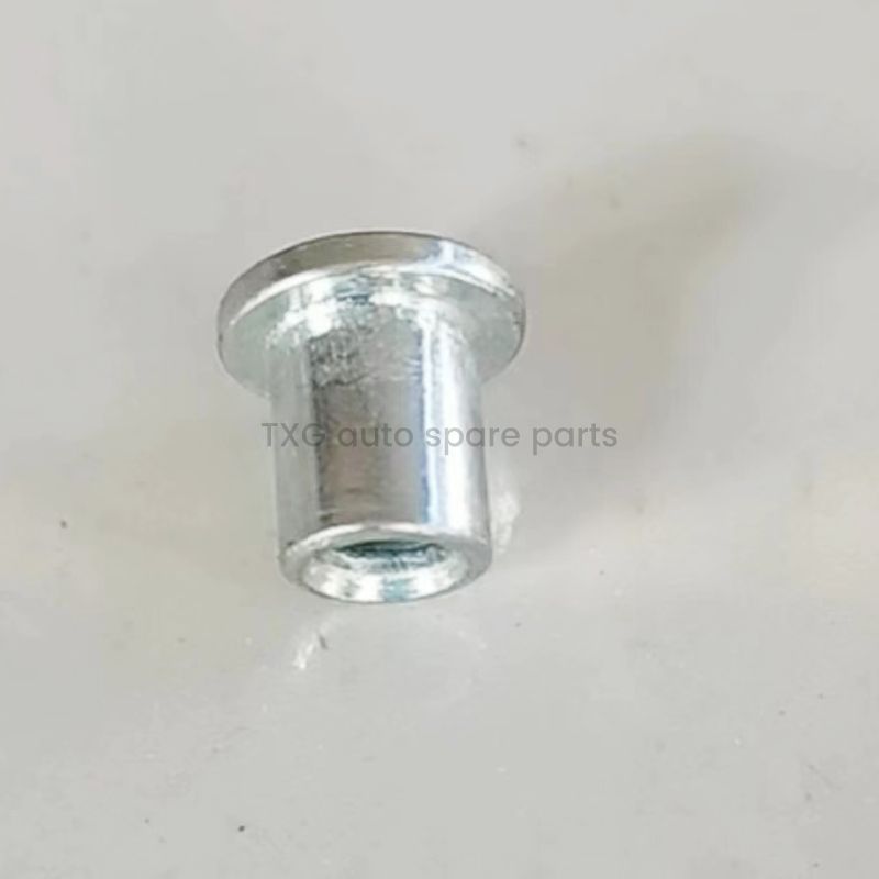 Hollow cold-headed bush with round flange · QP-057