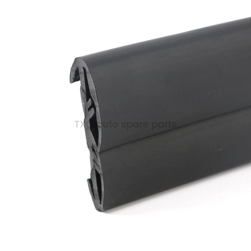 Flat dual-groove window sealing profile · QP-050