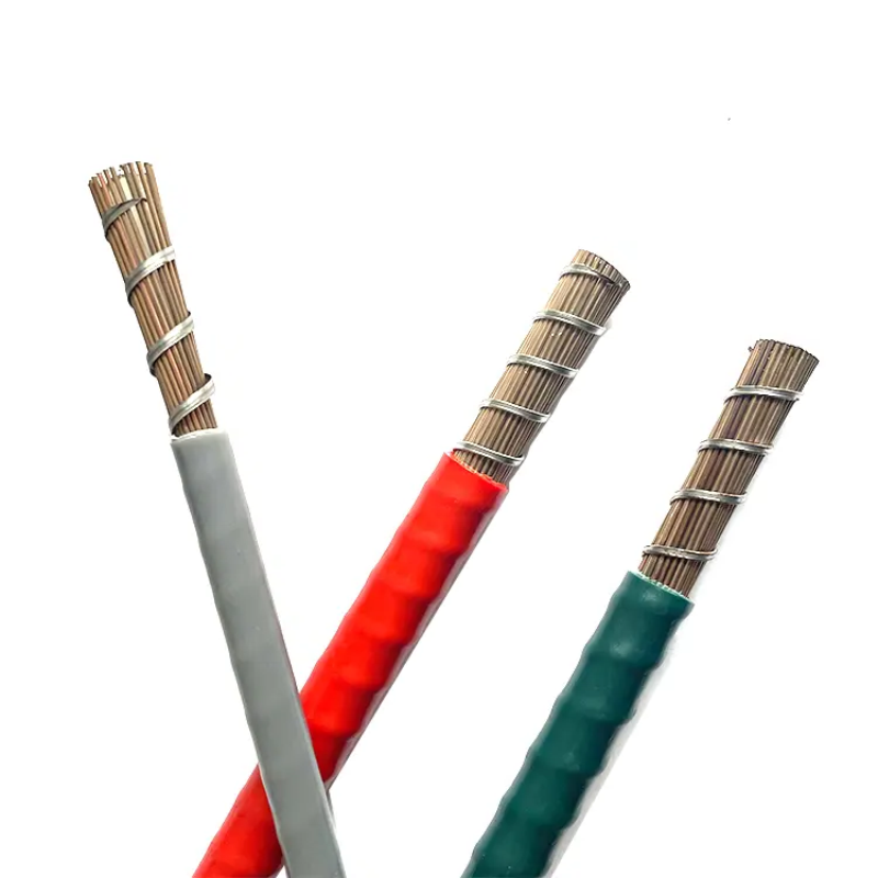 Push-pull cable housing with spiral-bound support wires · QP-083