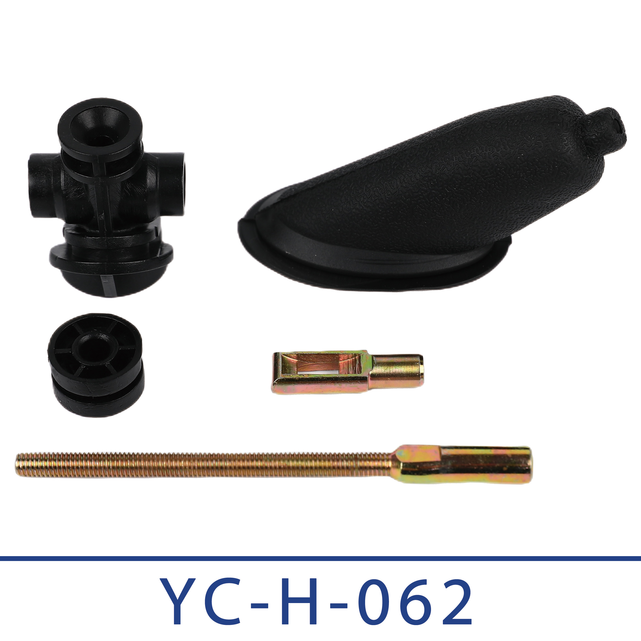 Cable fittings with threaded rod and elongated cover YC-H-062 · QP-086