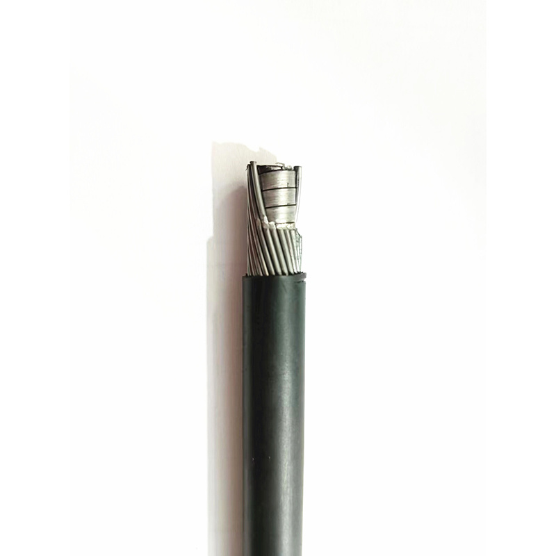 Push-pull cable housing with flat-wire spring and longitudinal support wires · QP-080