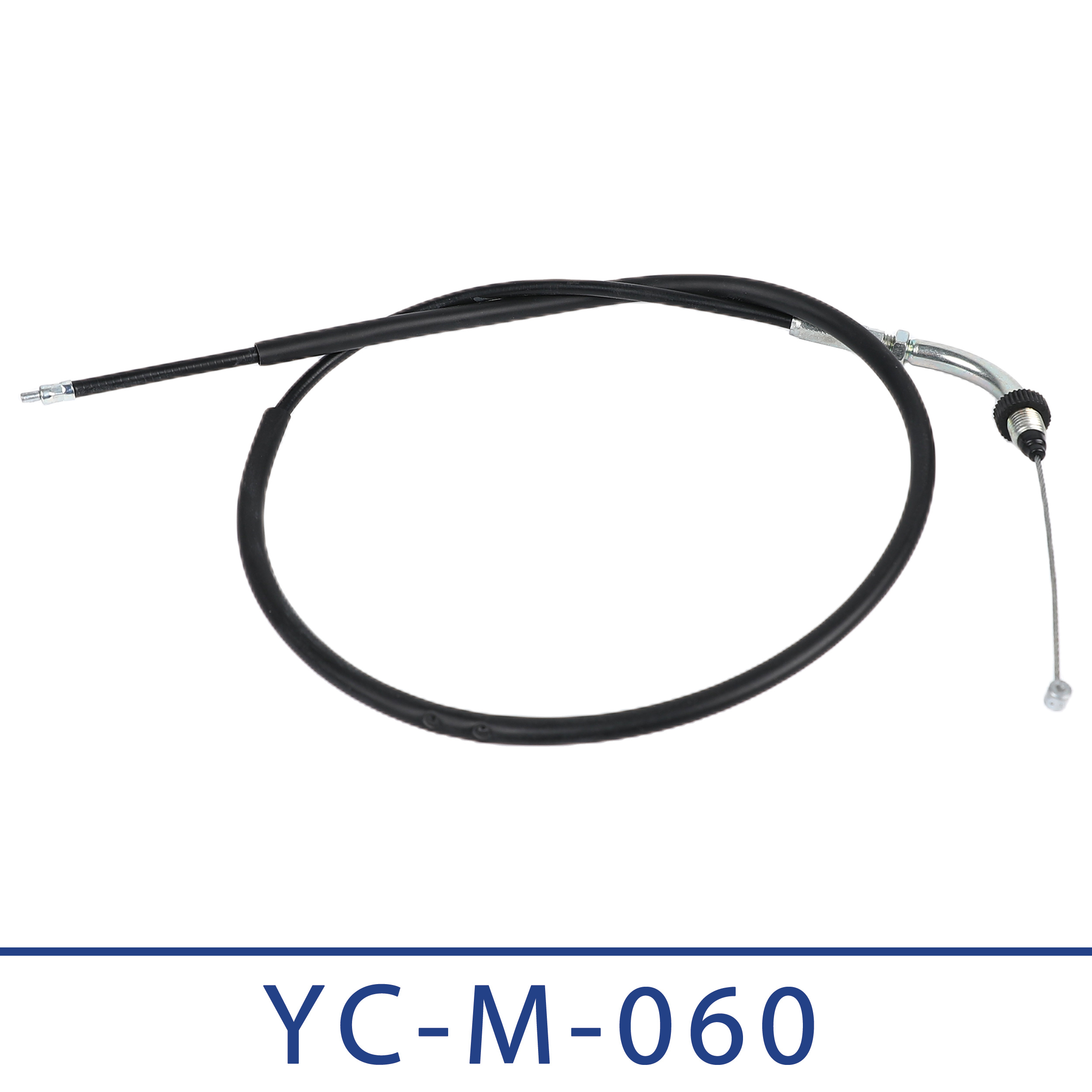 Exposed-wire cable with right-angle boot end YC-M-060 · QP-077