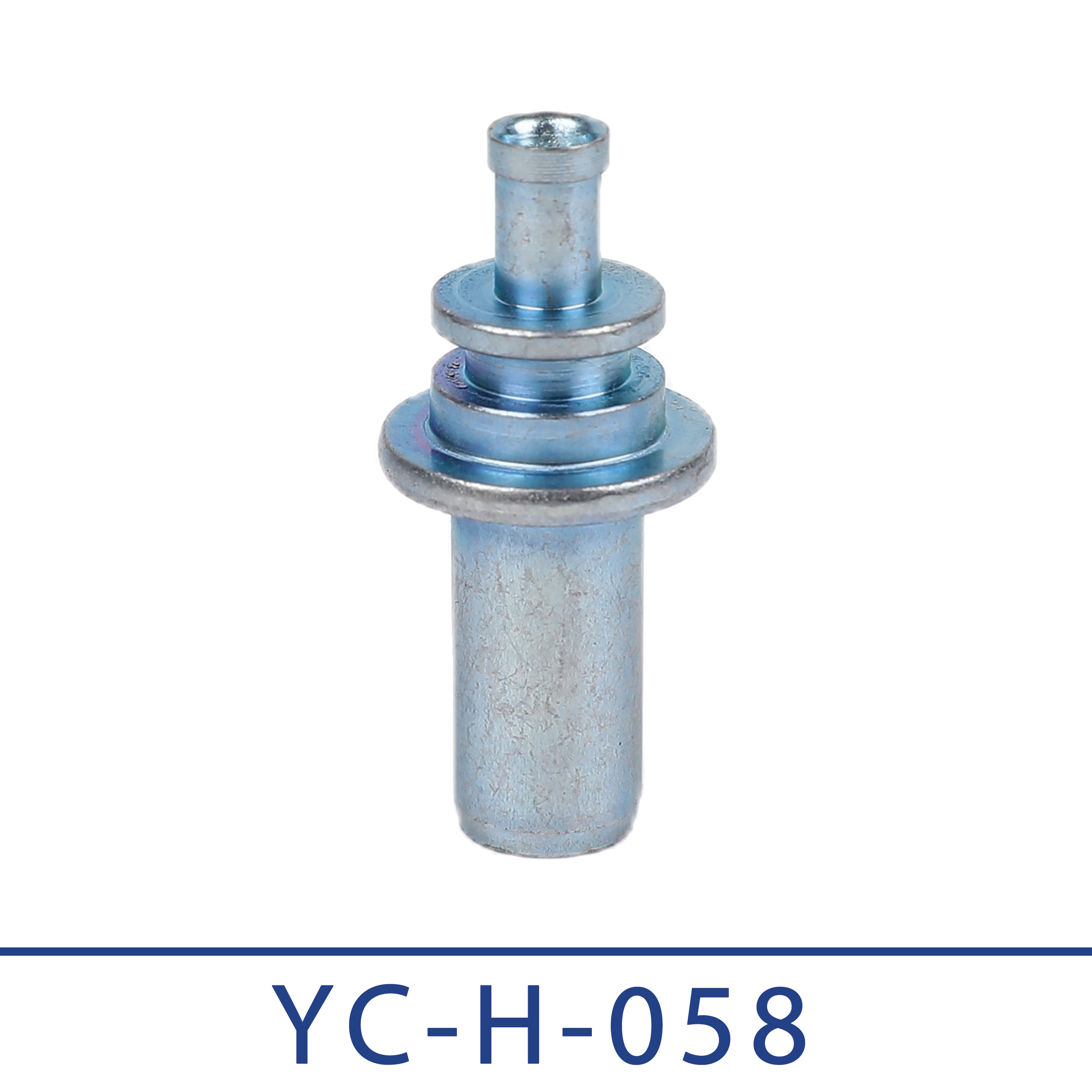 Stepped tubular connector with twin flanges YC-H-058 · QP-089