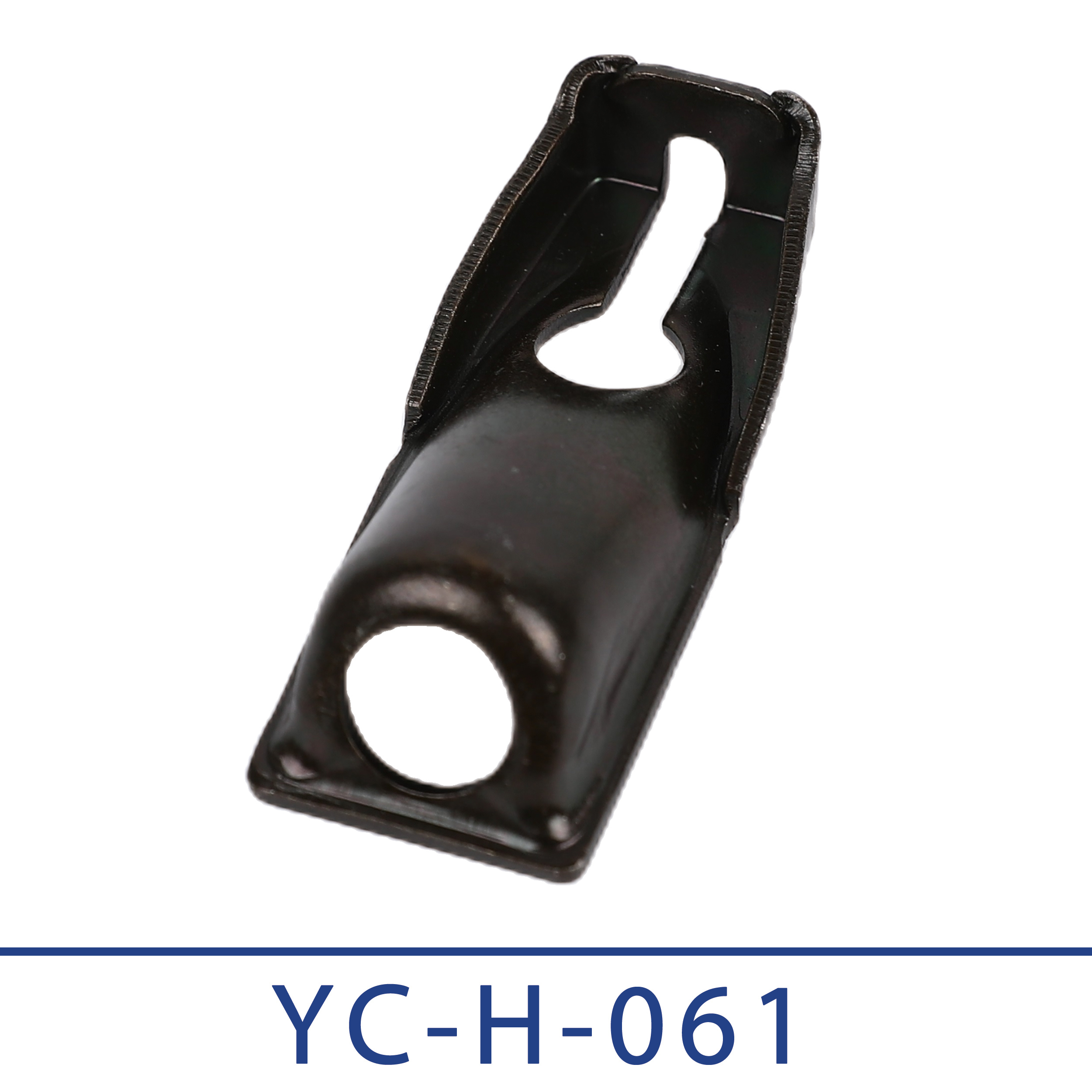 Stamped bracket with round and keyhole ends YC-H-061 · QP-087
