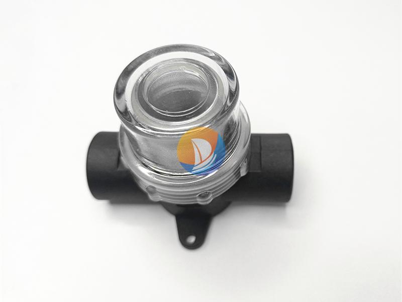 Floor-scrubber filter with clear bowl · AP-100