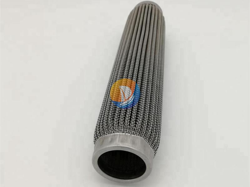 Closed-end pleated polymer-melt candle filter · AP-074
