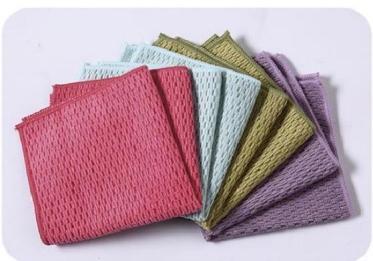 Fine diagonal-rib cleaning cloth · GY-100