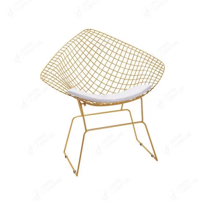 Wide wire-basket lounge chair DC-W07 · XH-062