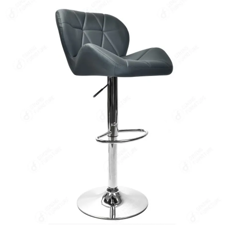 Central-column bar chair with enclosed padded arms DB-U06S · XH-057
