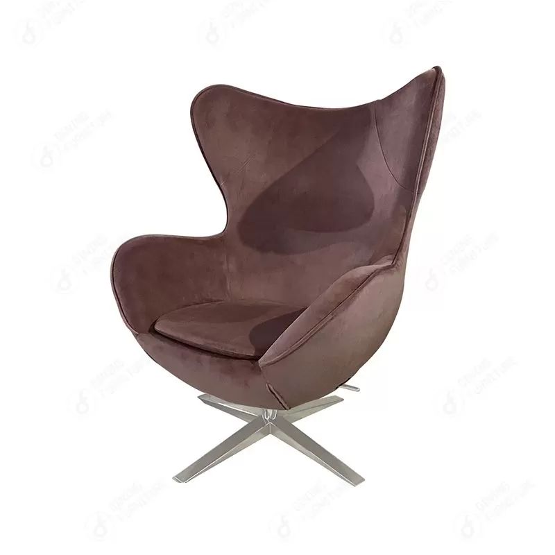 High-wing wraparound armchair on central base DS-20 · XH-085