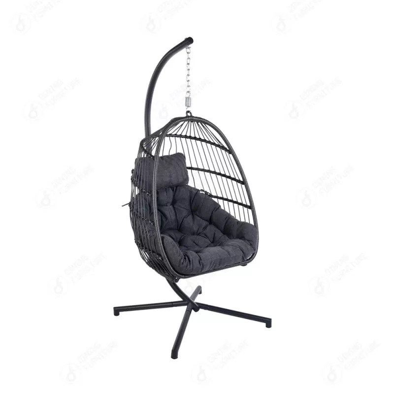 Stand-mounted hanging basket chair DR-03 · XH-082
