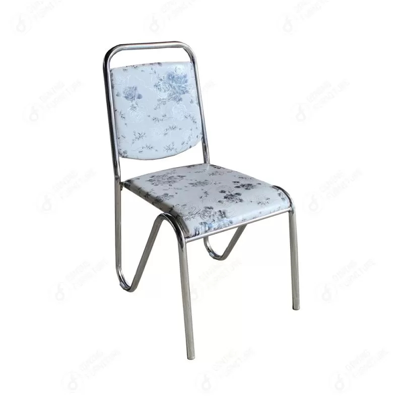 Tubular-frame padded folding chair DC-M19 · XH-065