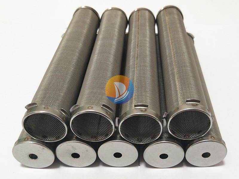 Manifold filter with disc-shaped end · AP-028