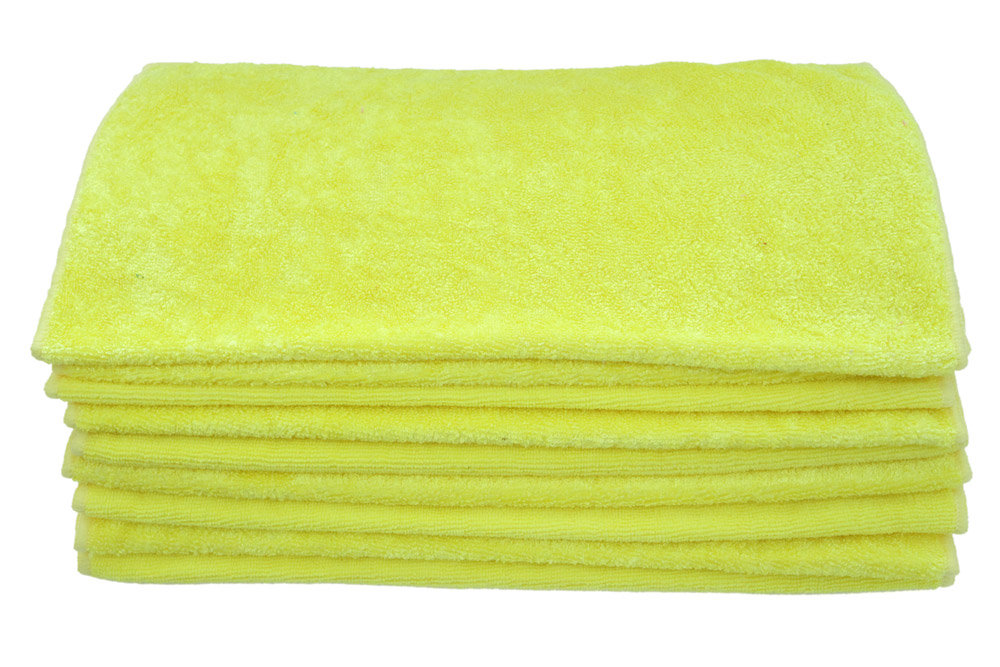 Dual-pile microfiber cleaning towel · GY-093