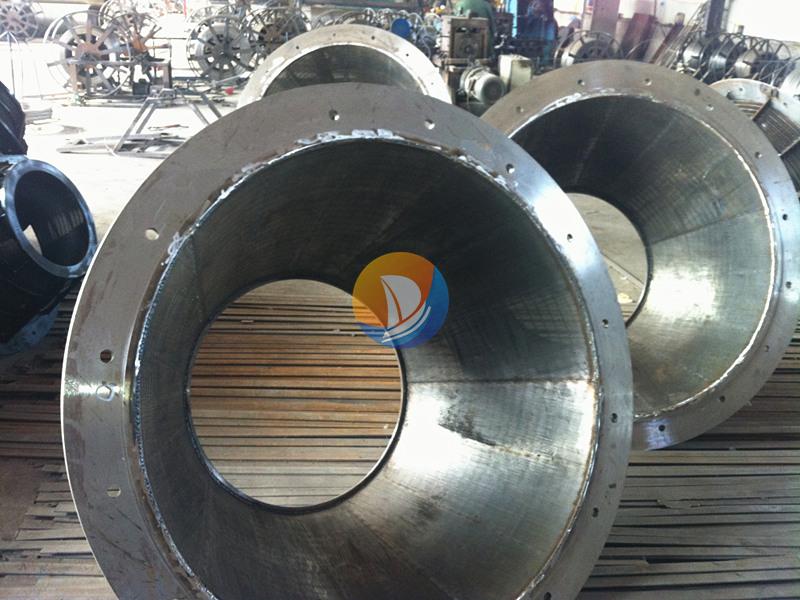 Flanged centrifuge screen basket · AP-093