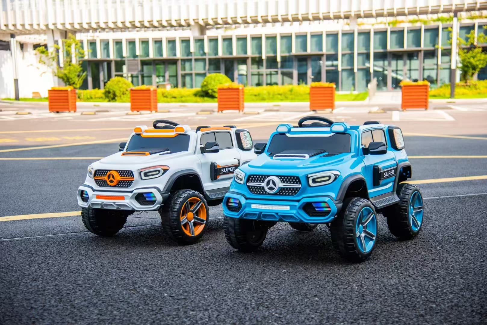 Electric pickup toy with short cab and rear bed XA027 · PX-050