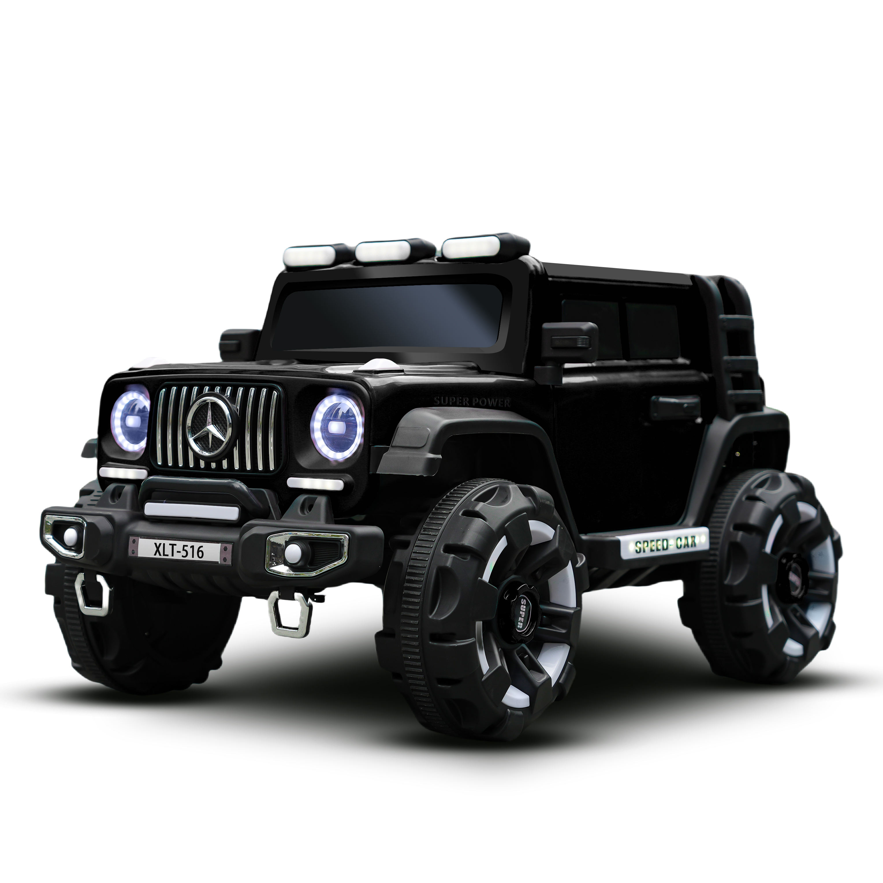 Box-bodied electric off-road toy with tall windscreen XA025 · PX-065