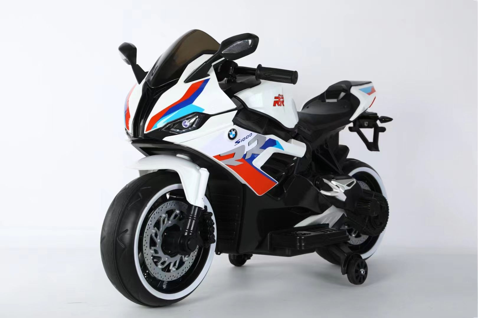 Narrow-tyre electric motorcycle toy with full front fairing C017 · PX-052