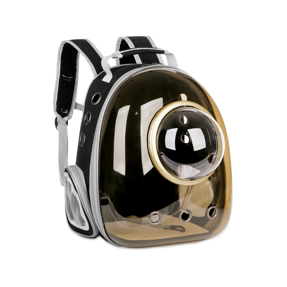Pet backpack with projecting bubble window · NH-061