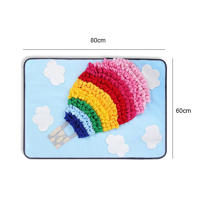 Balloon-layout strip snuffle mat · NH-019