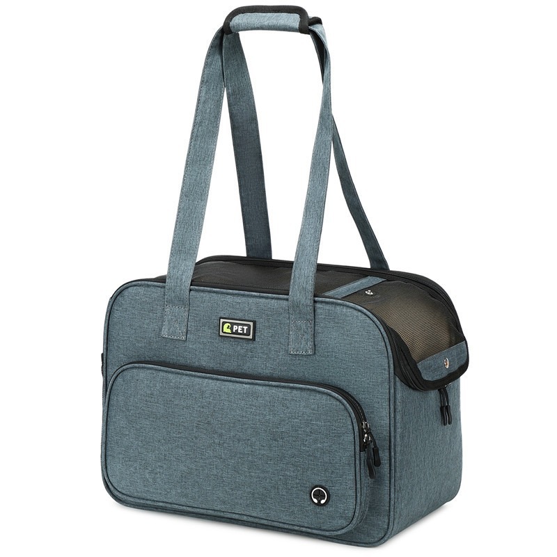 Handbag-style pet carrier with vent eyelets · NH-052