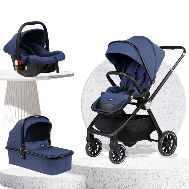 Large-wheel stroller series with separate carrycot modules · PX-094