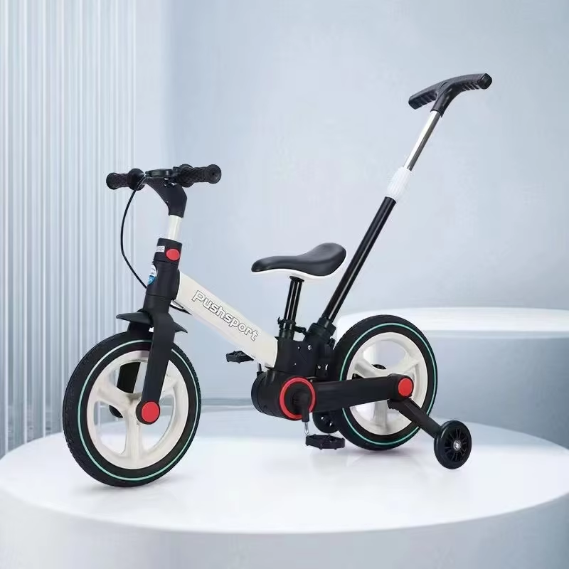Children’s combination bicycle with rear push handle and crank pedals · PX-099