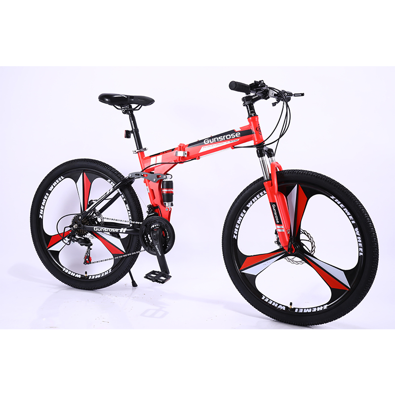 Centre-hinge folding mountain bike · PX-018