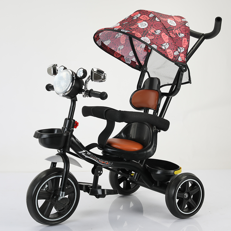 837B motorcycle-style canopy tricycle · PX-016
