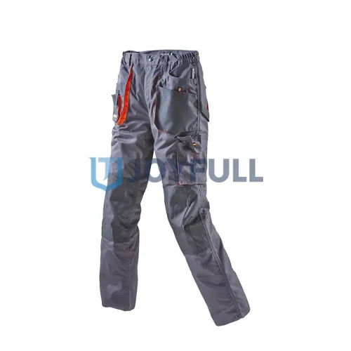 Work trousers with angled hip pockets and shaped knees · FS-079