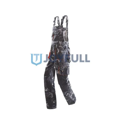 Outdoor bib trousers with front chest zip · FS-078