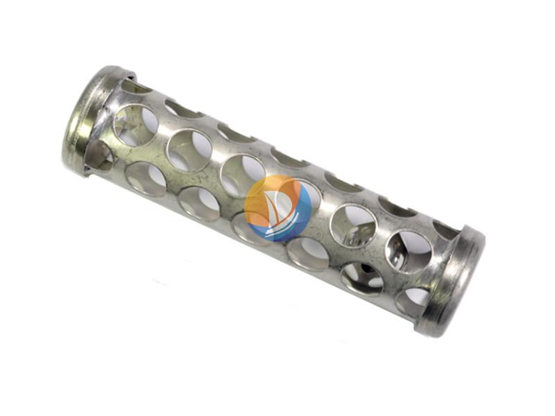 Pump strainer with large round sleeve openings · AP-031