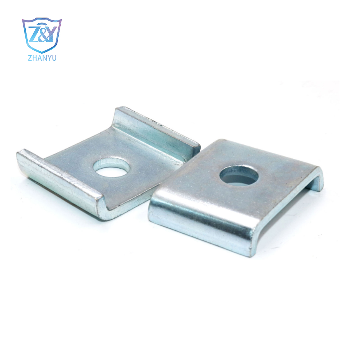 Lipped square strut-channel washer · YN-112