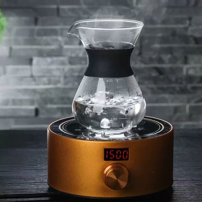 One-piece glass pour-over carafe · HJ-038