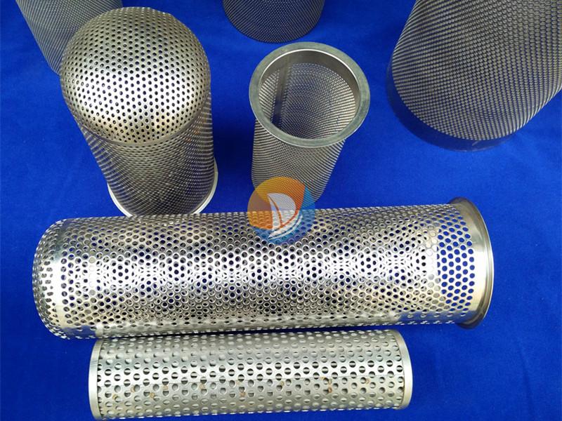 Perforated filter-bag support basket · AP-083