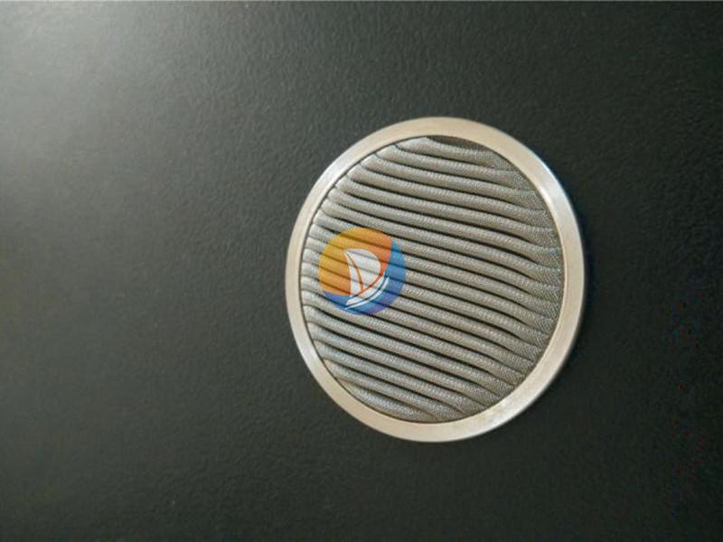 Pleated round filter disc · AP-040