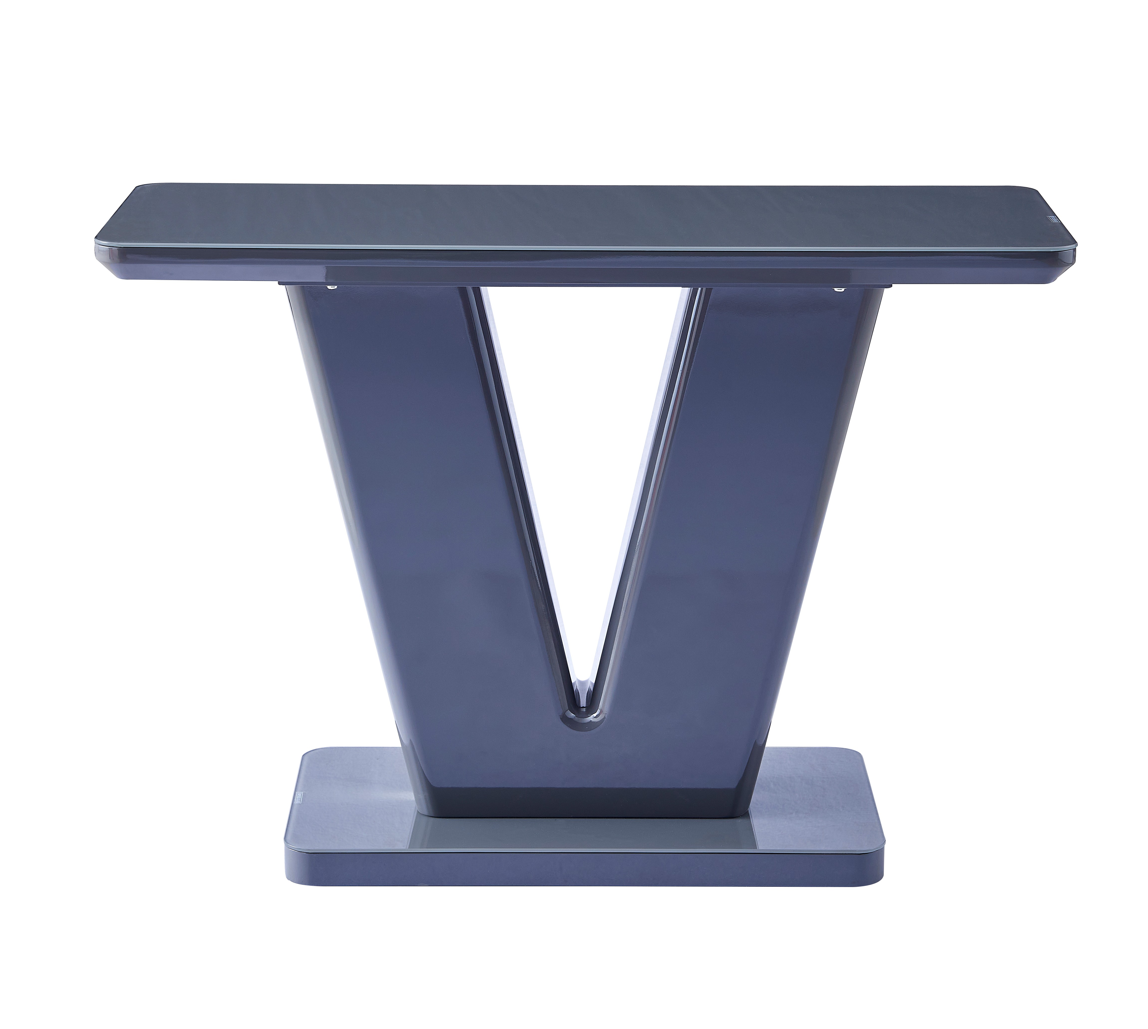 Console table with central V pedestal GST2002-2PTG · XH-037
