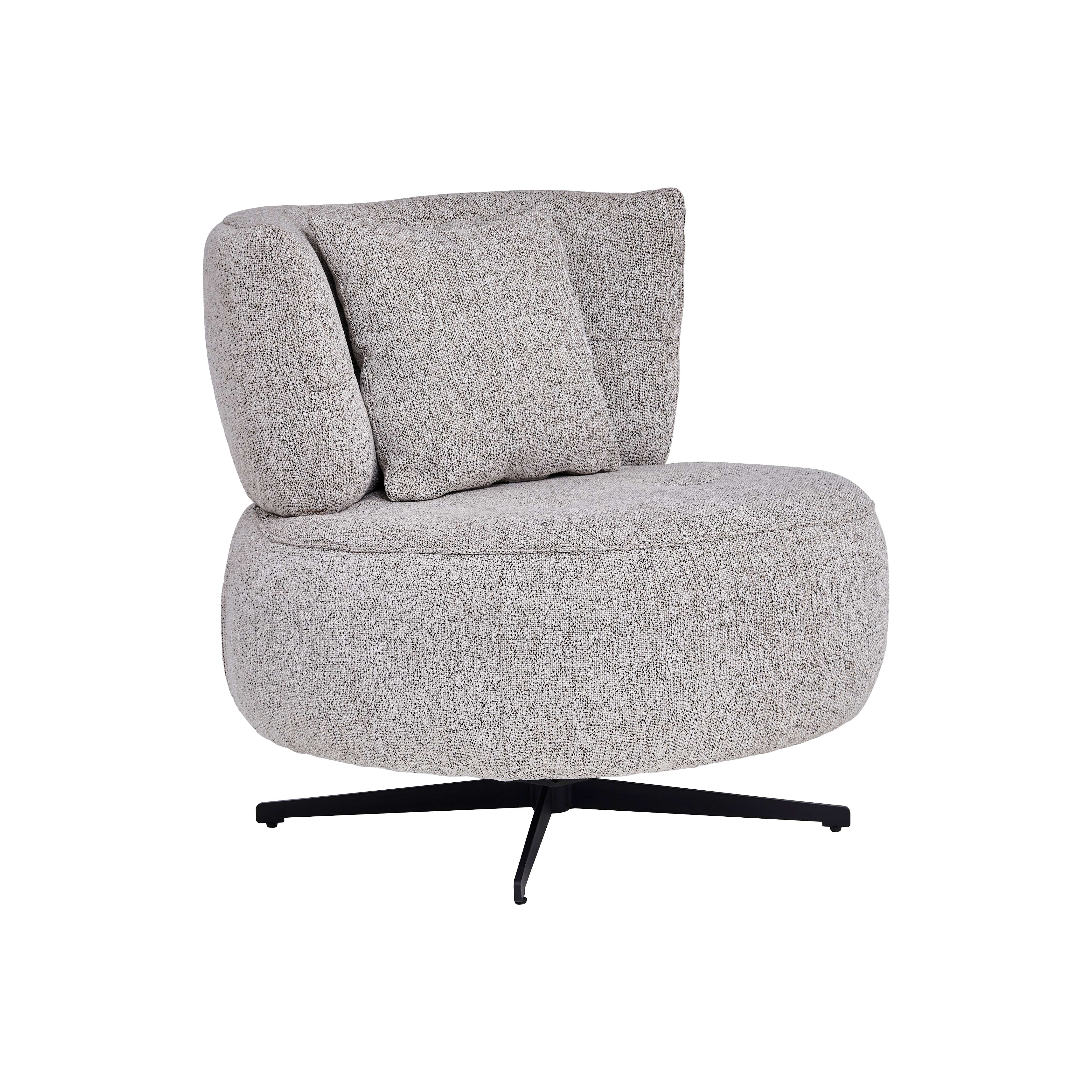 Armless lounge chair with segmented wing back GSC1969 · XH-015