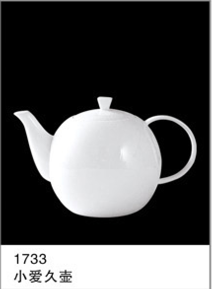Spherical teapot with loop handle · TS-031