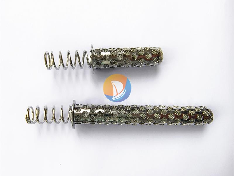Head filter screen with spring end · AP-099