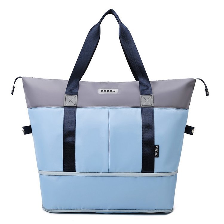 Trapezoid expandable tote with long handles · BG-088