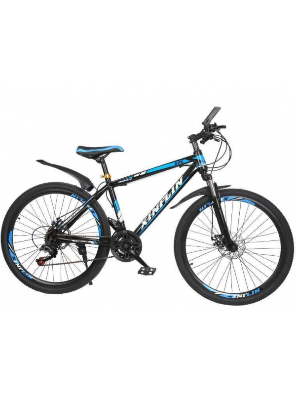 Hardtail multi-speed flat-bar mountain bicycle · PX-082