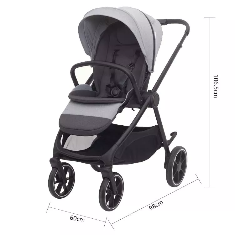 Single-seat baby stroller with lower basket PC900 · PX-070